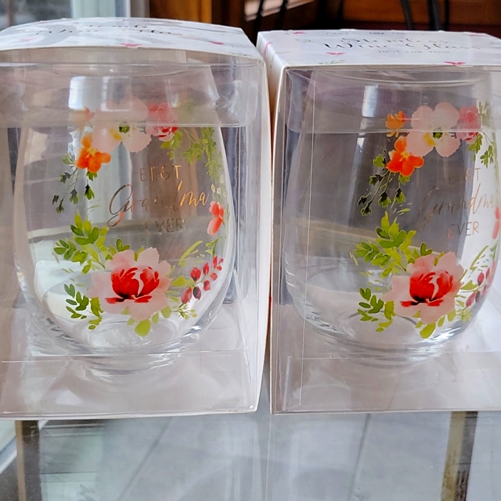 Prima Design Stemless Wine Glass